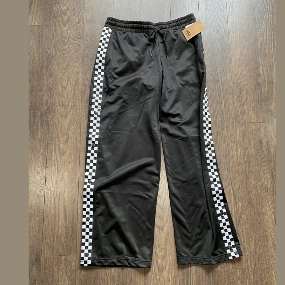Vans Checkerboard Tear Away Track Pants - Picture 2 of 9